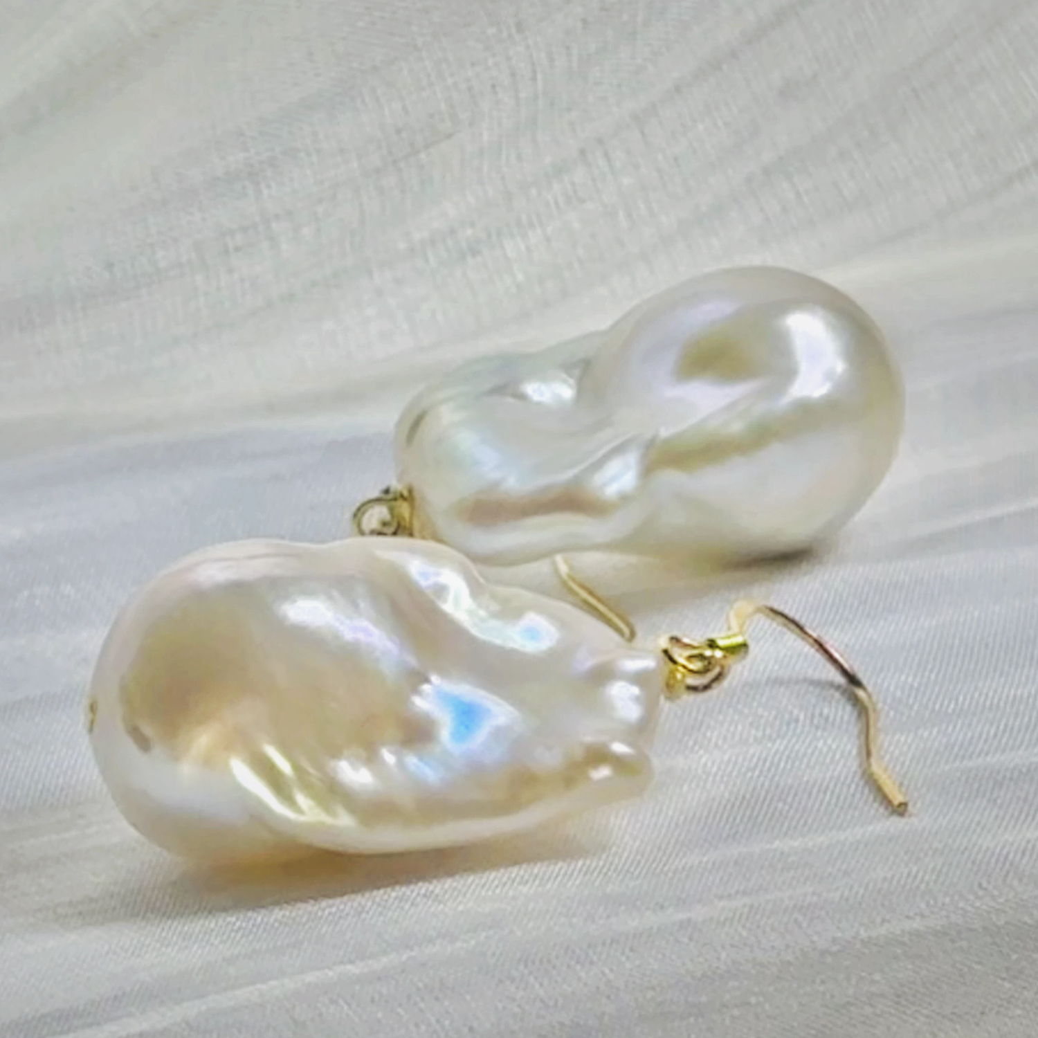 Grande Baroque Pearl Drop Earrings